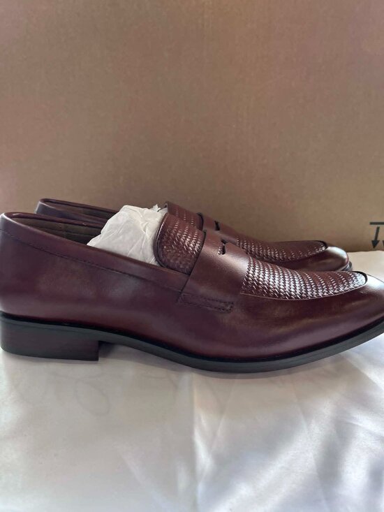 J. Ferrar Harlow Men\'s Cognac Moc Closed Toe Slip-On Size 12 Shoes - P1 main image 11